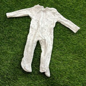 Infant Dapper Dude Footie Pajama - Stars and clouds